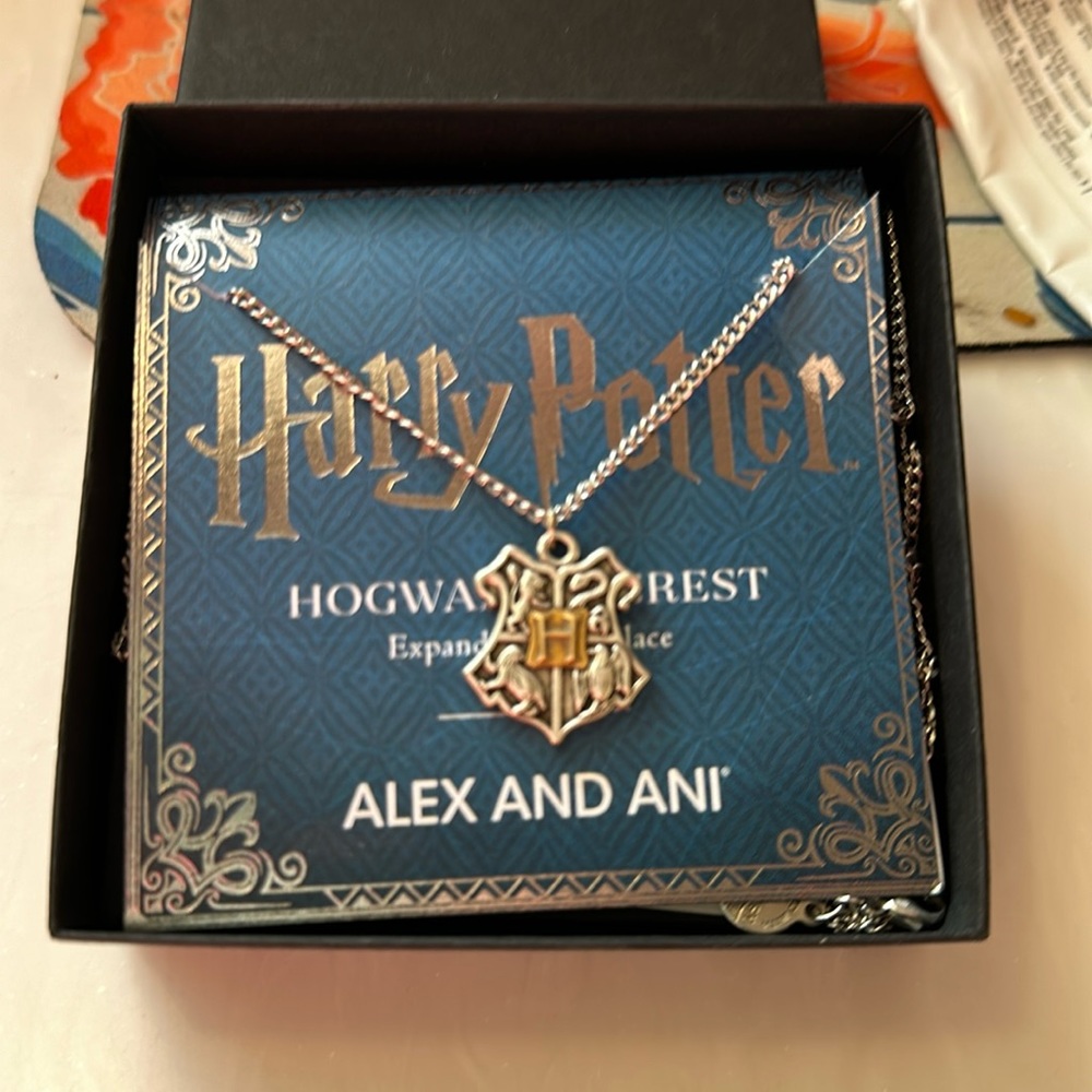 Alex and Ani Hogwarts Necklace